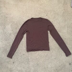 SKIMS SOFT SMOOTHING SEAMLESS LONG SLEEVE T-SHIRT M